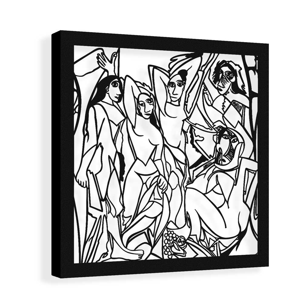 Pablo Picasso Metal Painting Decor Wall Art 