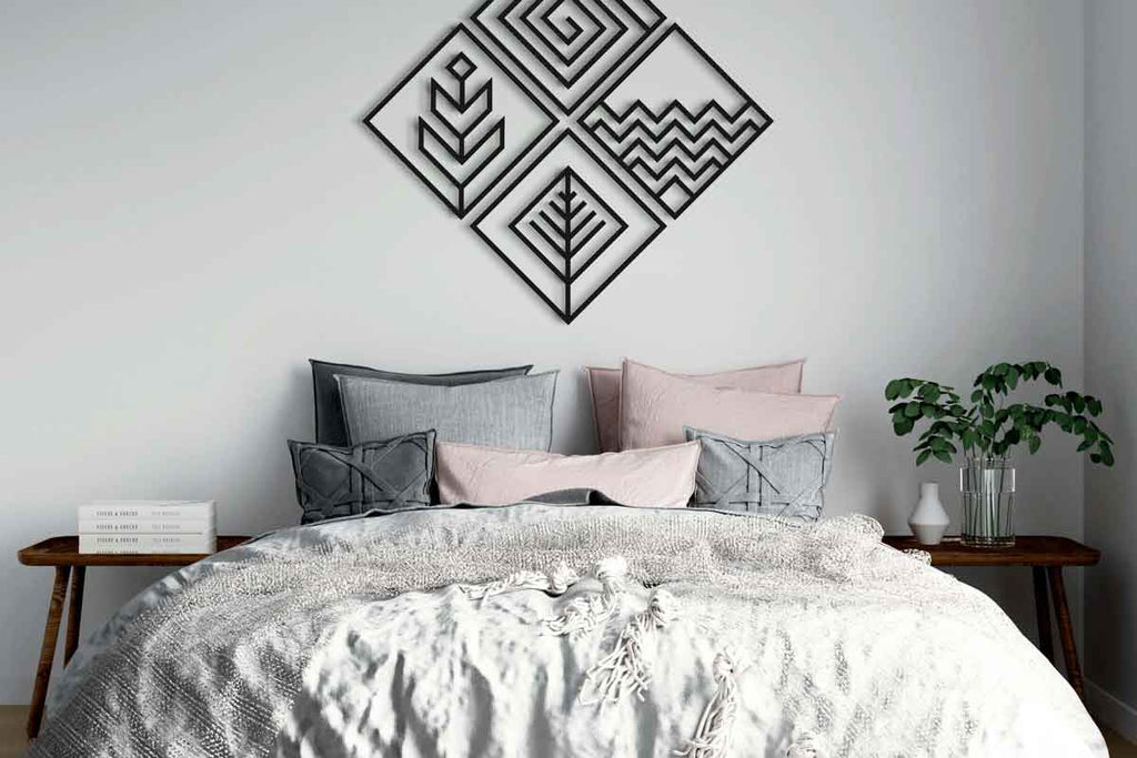 Wall art ideas for bedroom