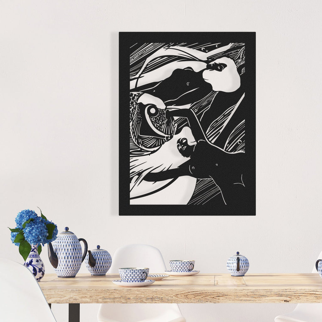 Abstract and Minimalist Metal Wall Art
