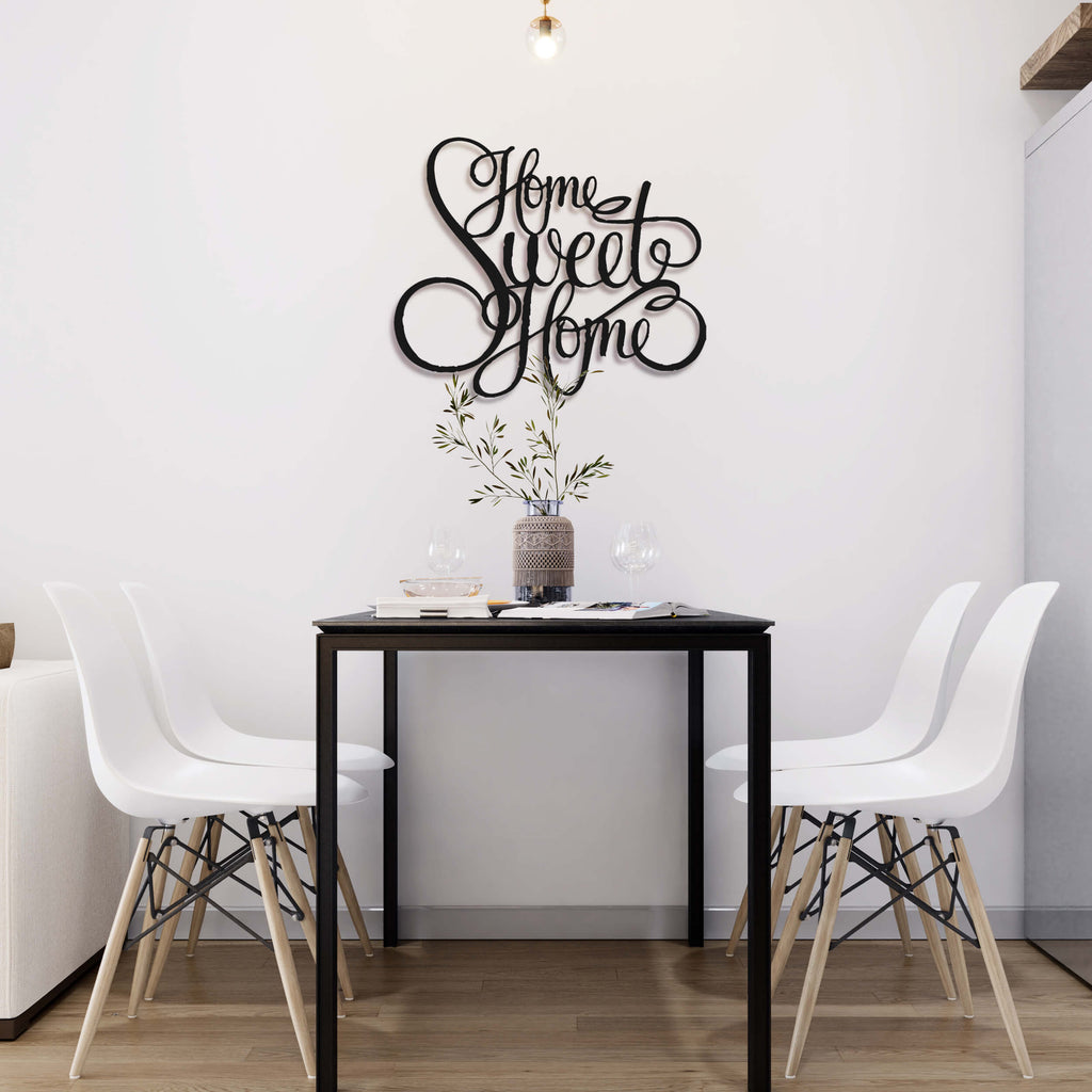 Home Sweet Home Metal Wall Art | Home Sweet Home Wall Decor