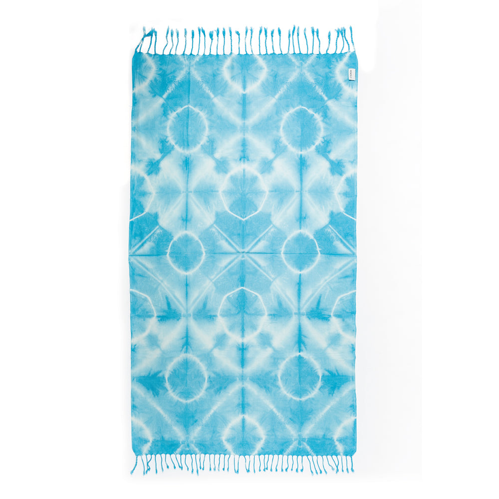 Hencely Turkish Cotton Beach Towel Light Blue - 37x72 Inch, Ultra Soft, Quick-Dry & Multipurpose Travel Towel