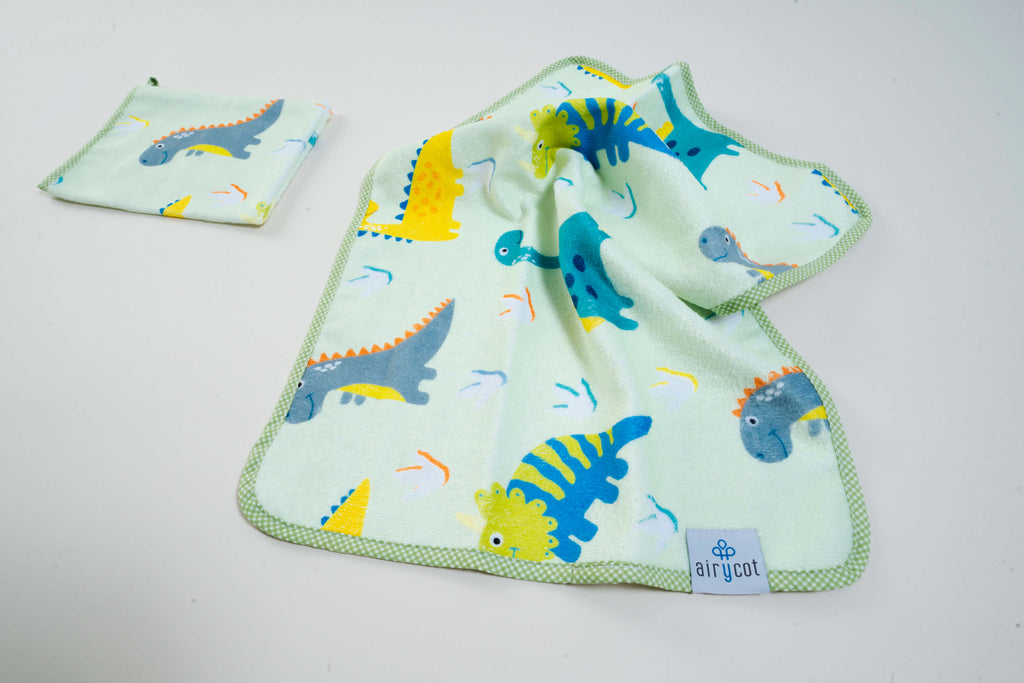 Dinasour Baby Bathrobe | Baby Towel Set