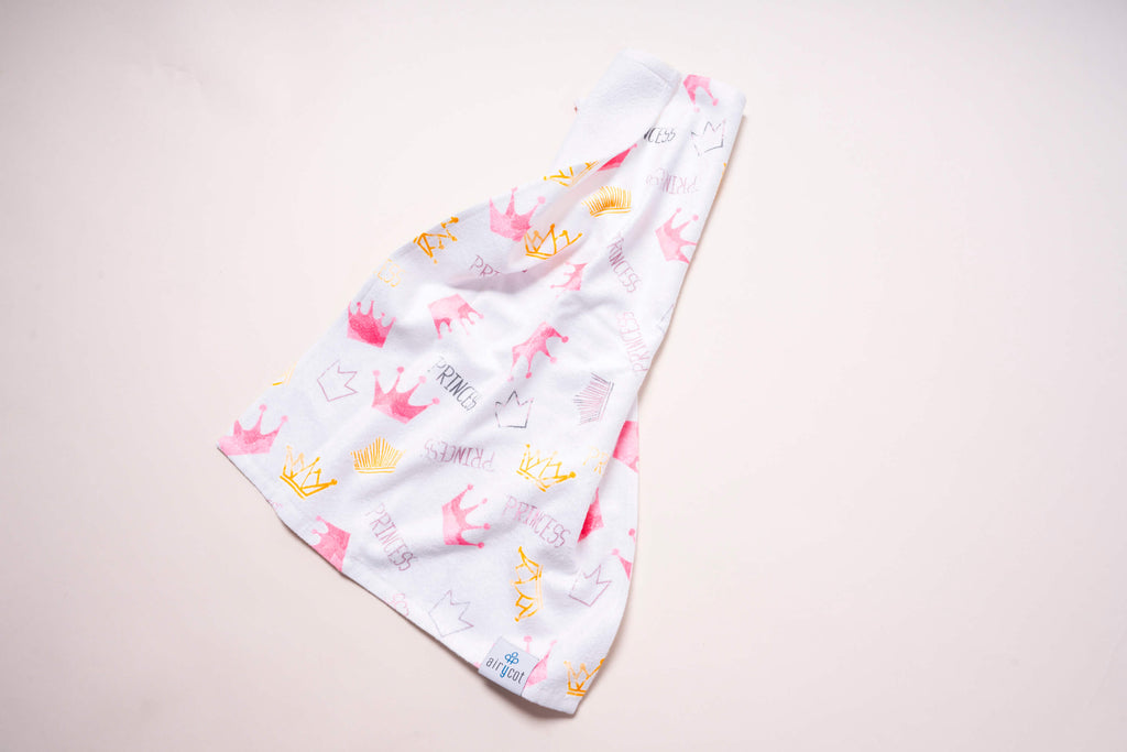 Little Princess Hooded Baby Bathrobe  | Baby Towel Set