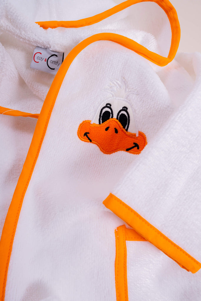 Duck Baby Bath Robe |  Bath Towel Set