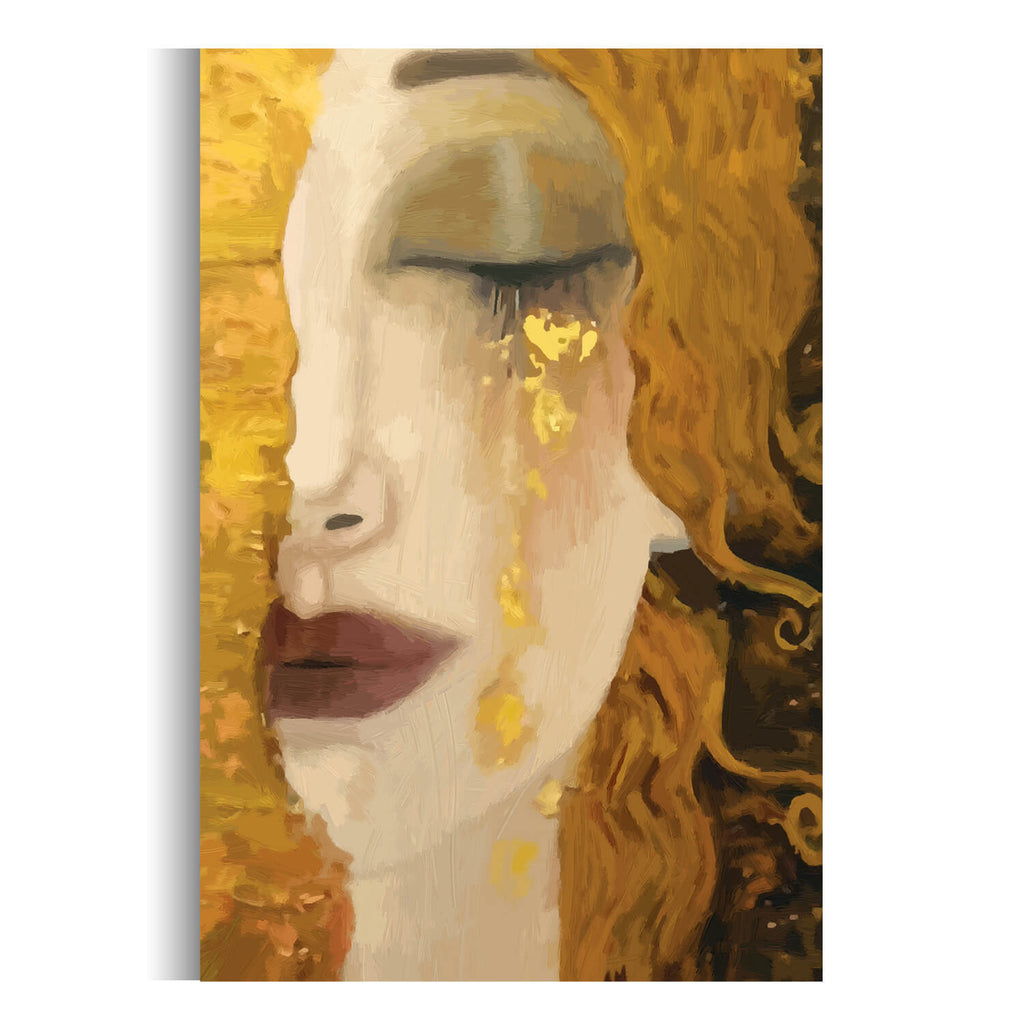 Gustav Klimt’s Tears Canvas Wall Art Print Reproduction - Hencely