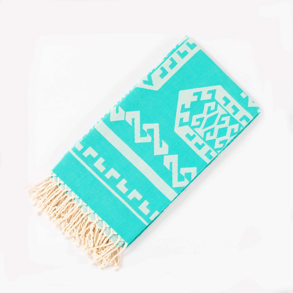 Turquoise beach towels Hencely