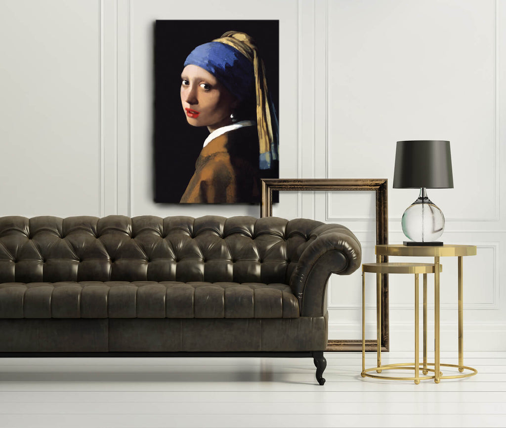 Girl With A Pearl Earring by Johannes Vermeer 