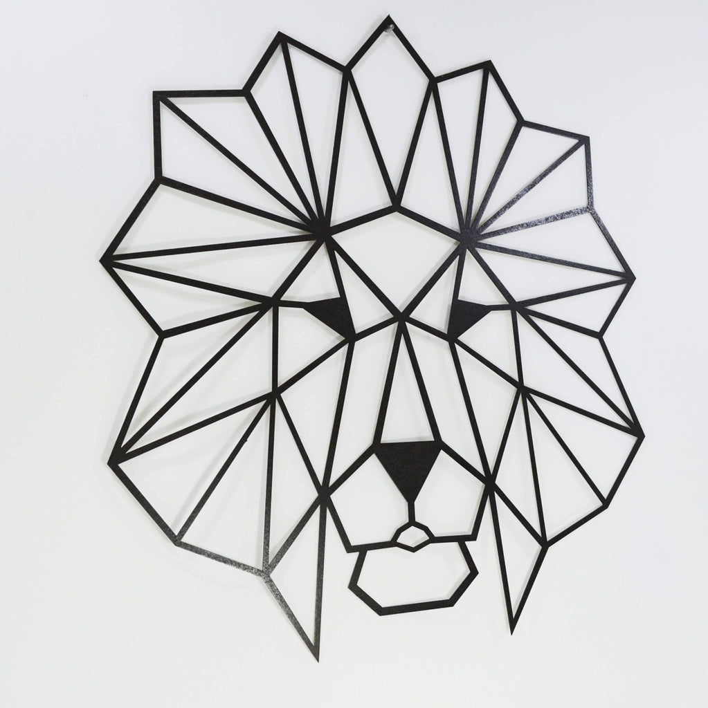 The Lion Metal Wall Art  - Hencely