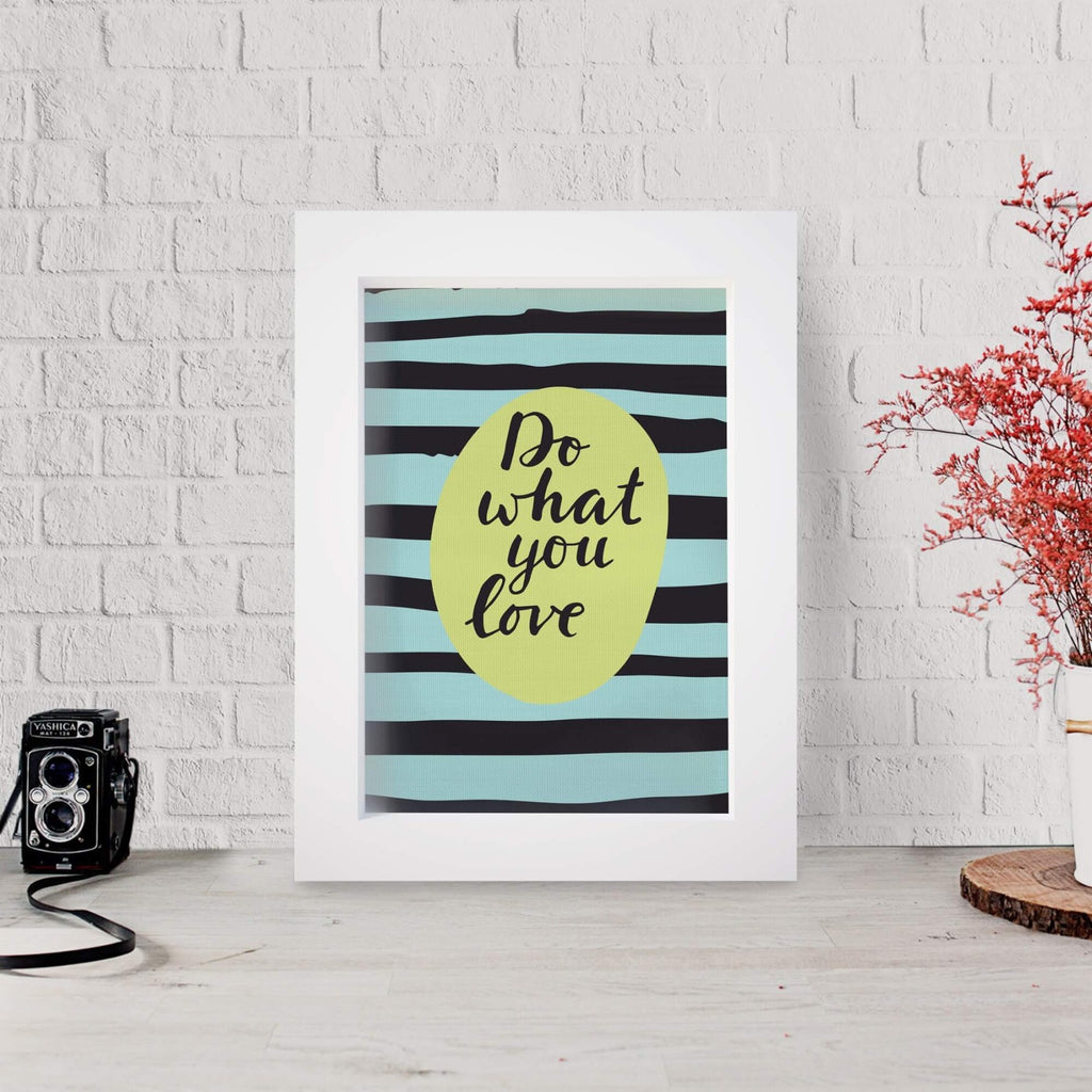 Do What You Love Decorative Wall Art - Hencely