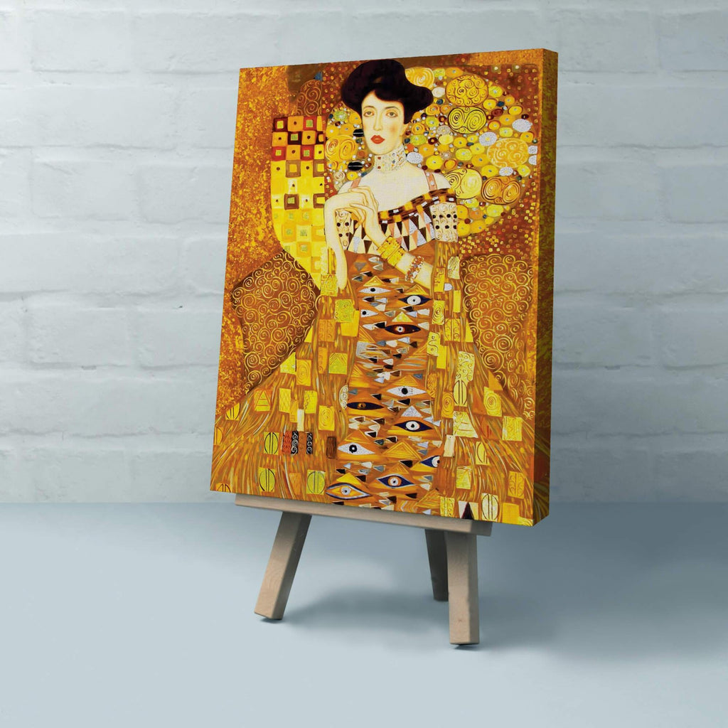 Lady in Gold Dress by Gustav Klimt  - Hencely
